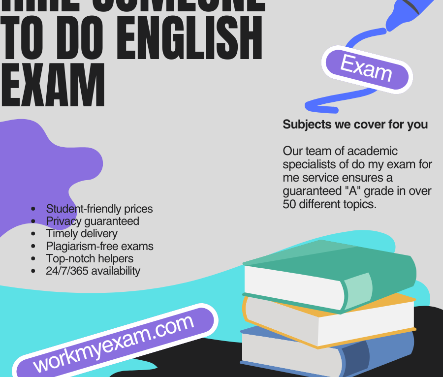 Hire Someone To Take English Exam