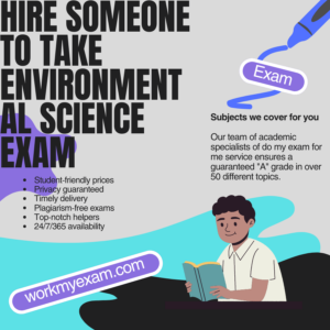 Hire Someone To Take Environmental Science Exam
