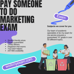 Pay Someone To Do Marketing Exam