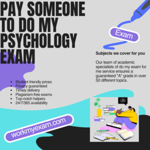 Pay Someone To Do My Psychology Exam