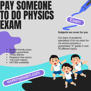 Pay Someone To Do Physics Exam