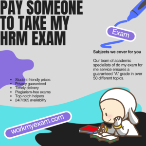 Pay Someone To Take My HRM Exam